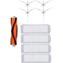 Lin Grup Xiaomi Vacuum Mop 2 Pro (MJST1SHW) Robot Süpürge Uyumlu 9'lu Yedek Parça Seti