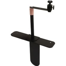 Maxi Trendy Ayarlanabilir Projeksiyon Standı, 24 cm - 40 cm Yükseklik Uzatma, Çoğu Projektör, Telefon ve Kamera ile Uyumlu, Taşınabilir Tasarım, 360° Açı Ayarı, Yüksek Mukavemetli Alaşımlı Çelik | TY12
