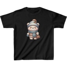 İlk El Grup Unisex Çocuk Baskılı T-Shirt - Siyah
