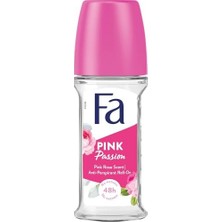 Maxi Trendy Fa Pink Passion Çiçeksi Kokulu Kadın Roll-On 50 ml 1 Adet