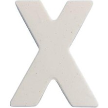 Ehobici Boyanabilir Harf Obje - x - 4X3CM