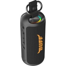 Maxi Trendy Buff BF22 Taşınabilir Ipx7 Su Geçirmez Rgb Işıklı Kablosuz Bluetooth Hoparlör