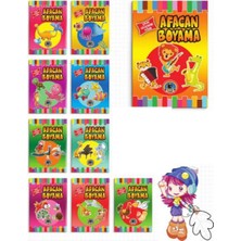 Mabelme Store Afacan Boyama (10 Kitap Takım)