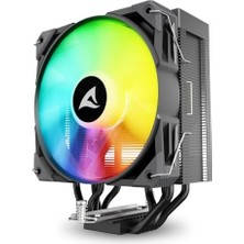 Maxi Trendy Sharkoon Fan Cpu Fan Amd/ıntel Rgb A50 Rgb Black