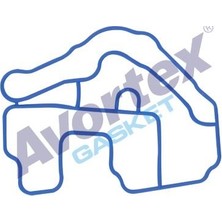 Universal Termostat Yuva Conta Renault 1.4-1.6  16V (K4J-K4M) Megane-Clio-Scenic-Laguna Silikon