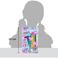 Maxi Trendy Airbrush Plush - Refill Kit 10 Pens (256) | Yıkanabilir Renkli Kalemleyiciler Airbrush ve Yapışkan Şablonlarla Uyumludur