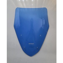 Motocam Qj Atr 250 Ön Cam 2023-2026 Model 43CM Mavi Renkli Sportif