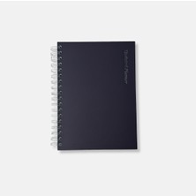 Varie Süresiz Planlayıcı Ajanda Antrasit Renk 90 gr 17 × 24 cm