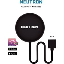 Maxi Trendy NTL-IR-02S Akıllı Ev Için Wifi Akıllı Ir Uzaktan Kumanda - Ev Cihazları Için Evrensel Akıllı Mobil Uygulamadan Uzaktan Kumanda