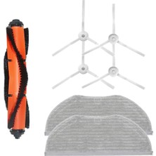 Lin Grup Xiaomi Vacuum Mop 2in1 Essential (Mjstg1) Robot Süpürge Uyumlu 7'li Yedek Parça Seti