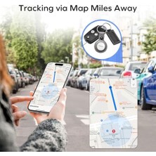Maxi Trendy BR5W Pintag Find My Tracker Konum Belirleyici Beyaz
