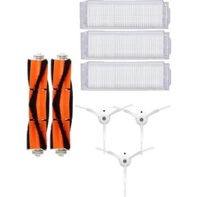 Lin Grup Xiaomi Vacuum Mop 2 Pro (MJST1SHW) Robot Süpürge Uyumlu 8'li Yedek Parça Seti