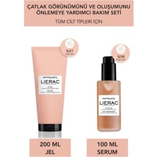 Lierac Phytolastil Çatlak Önleyici Jel 200ML ve Serum 100ML - Bitkisel Çatlak Bakım Seti