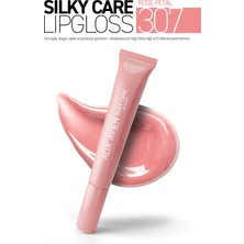 Alix Avien Dolgun Gürünüm ve Nemlendirici Etkili Dudak Parlatıcısı - Silky Care Lipgloss 307 Rose Petal