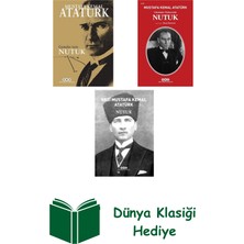 Yapı Kredi Yayınları Mustafa Kemal Atatürk 3 Kitap Seti + Dünya Klasiği Hediye