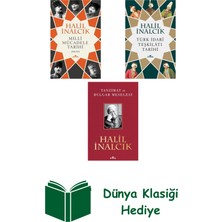 Kronik Kitap Halil Inalcık 3 Kitap Seti + Dünya Klasiği Hediye