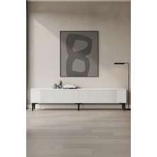 Ceneyra TSA1803B Corsa Tv Sehpası Beyaz 180CM