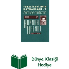 İletişim Yayınları Totalitarizmin Kaynakları 1 - Antisemitizm + Dünya Klasiği Hediye