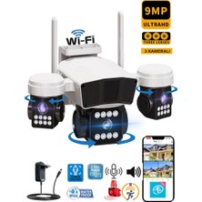 Ventus O-Kam 3036 9MP Üç Kameralı Gece Görüş Wifi Sesli