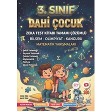 3. Sınıf Dahi Çocuk Bilsem Kanguru Olimpiyat Zeka Kitabı