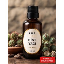 E.M.S 100 ML HİNT YAĞI % 100 SAF SOĞUK PRES DOĞAL HİNT YAĞI