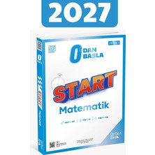 ÜçDörtBeş Yayınları 2026 345 Start Matematik Soru Bankası Üniversite Hazırlık Sınavlarına Yönelik 350 Sayfa Ciltli Kitap