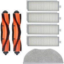 Lin Grup Xiaomi Vacuum Mop 2in1 Essential (Mjstg1) Robot Süpürge Uyumlu 7'li Yedek Parça Seti