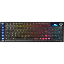 Corsair Vanguard Aır 99 Wıreless Opx Low Profile Switch 8k Hz Rgb Kablosuz Ingilizce Mekanik Gaming Klavye (CH-91HA01B-UK)