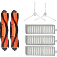 Lin Grup Xiaomi Vacuum Mop 2in1 Essential (Mjstg1) Robot Süpürge Uyumlu 7'li Yedek Parça Seti