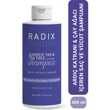 Radix Radıx  Saç Yağlanma ve Kepek Karşıtı Ardıç Katranlı ve Çay Ağacı Özlü Şampuan 400ML