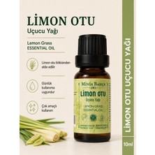 Minia Bahçe Limon Otu Uçucu Yağı %100 Saf ve Doğal - 10 ml