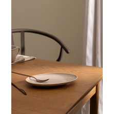 Madame Coco Aurea Kayık Tabağı - Bej - 25 cm