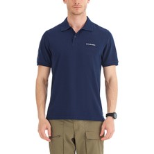 Columbia Cascade Range Solid II Erkek Mavi Outdoor T-Shirt CS0214-466