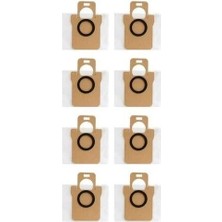 Lin Grup Xiaomi X20+ Robot Süpürge Uyumlu 8'li Toz Torbası Yedek Parça Seti