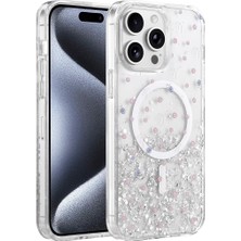 ENCO Mey Ithalat®   iPhone 14 Pro Max Misk Simli Magsafe Kapak - Desen 1