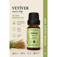 Minia Bahçe Vetiver Uçucu Yağı %100 Saf ve Doğal - 10 ml