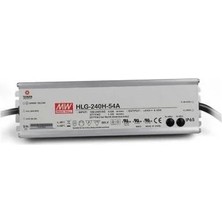 Mean Well MEANWELL HLG-240H-54A 54V 4.45A LED Sürücü