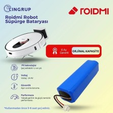 Lin Grup Roidmi Eve Robot Süpürge Uyumlu Batarya 5800 Mah -
