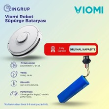 Lin Grup Viomi Se Robot Süpürge Uyumlu Batarya 3200 Mah -