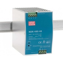 Mean Well NDR-480-48 NDR48048 48VDC 10.0AMP Dın Rail  Meanwell |
