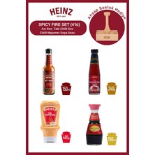 Heinz Spıcy Fıre Set (4’lü)-Acı Sos- Tatlı Chilli Sos-Chilli Mayonez Soya Sosu