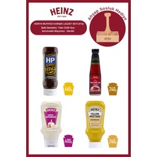 Heinz Dünya Mutfağı Karışık Lezzet Seti (4’lü)-Ballı Barbekü- Tatlı Chilli Sos-Sarımsaklı Mayonez- Hardal