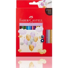 Faber Castell 15+3 Kuru Boya Kalemi Set