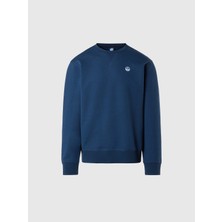 North Sails Regularr Fit V Detaylı Bisiklet Yaka Pamuk Erkek Sweatshirt