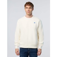 North Sails Regularr Fit V Detaylı Bisiklet Yaka Pamuk Erkek Sweatshirt