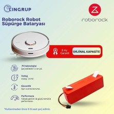 Lin Grup Roborock Q7 Max Plus Robot Süpürge Uyumlu Batarya 5800 Mah -