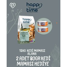 Happy Time Multicolor Yetişkin Kedi Maması 15 kg
