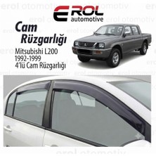 Erol Otomotiv Mitsubishi L200 (1992-1999) Uyumlu 4'lü Cam Rüzgarlığı Takımı