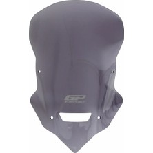 Gp Kompozit Bajaj Dominar 250/400 (2017–2024) Uyumlu Ön Cam – Füme, 48 cm
