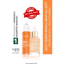 Yves Rocher Işıltı Veren Renkli Makyaj Seti- Serum Fondöten 30ML & Serum 30 ml -Pembe 50
